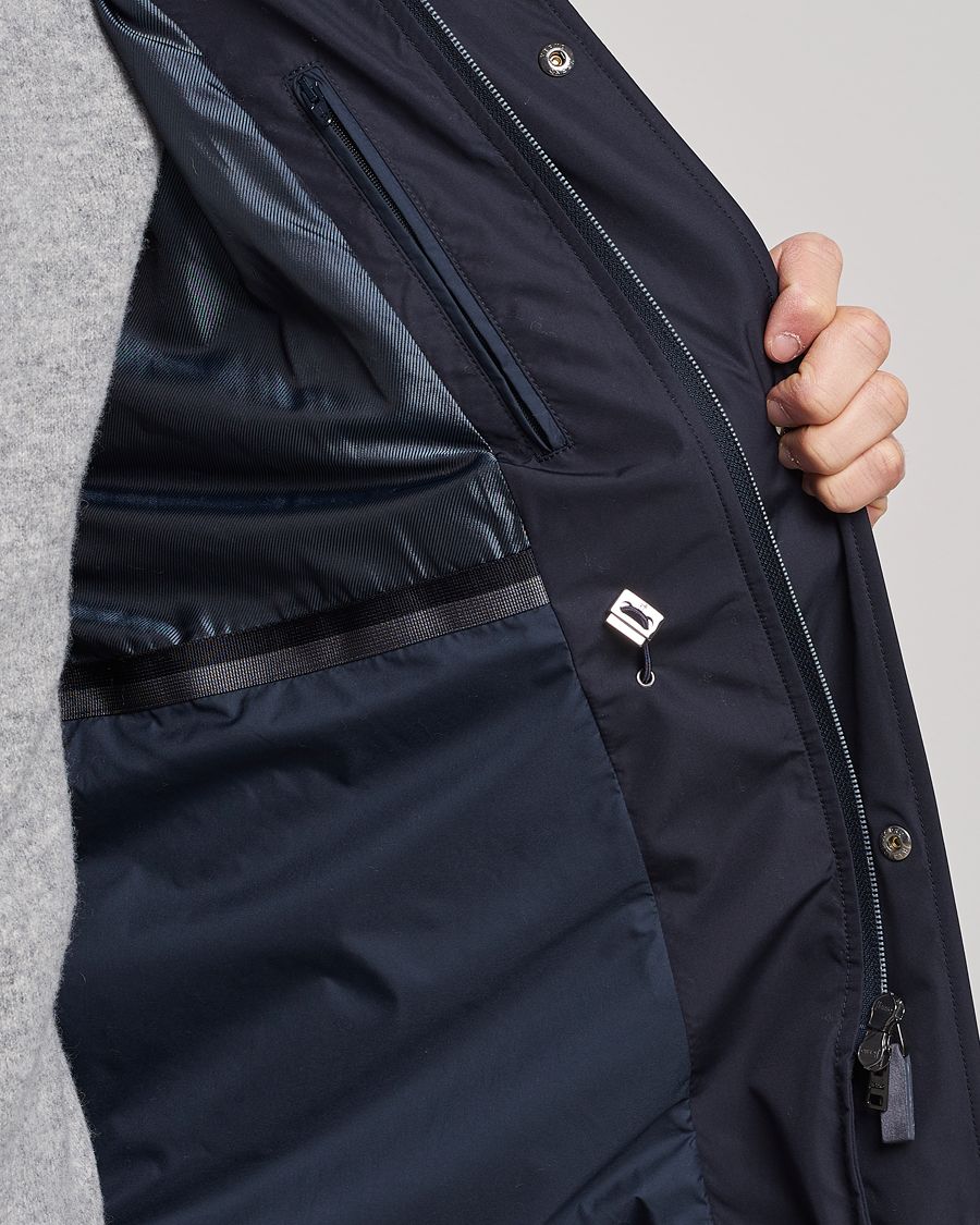Herren | Jacken | Herno | Nylon Field Jacket Navy