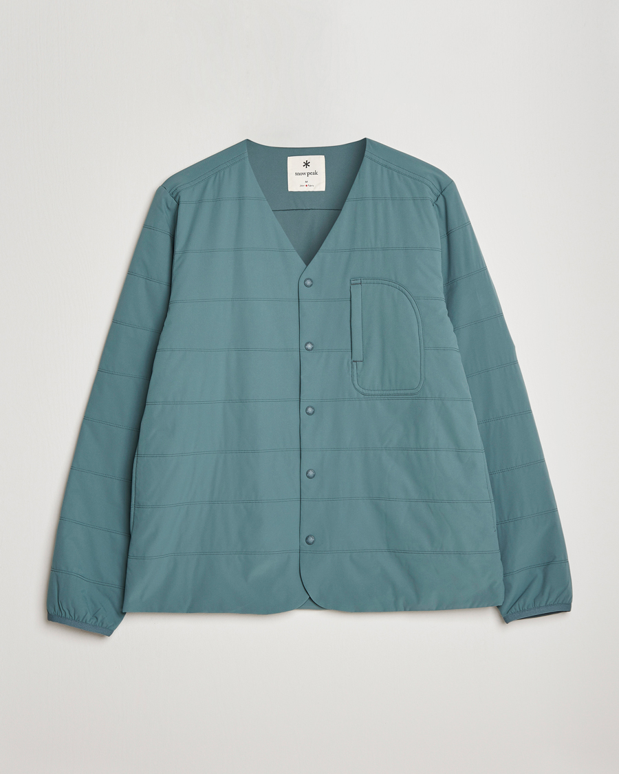 Herren | Pullover | Snow Peak | Flexible Insulated Cardigan Balsam Green
