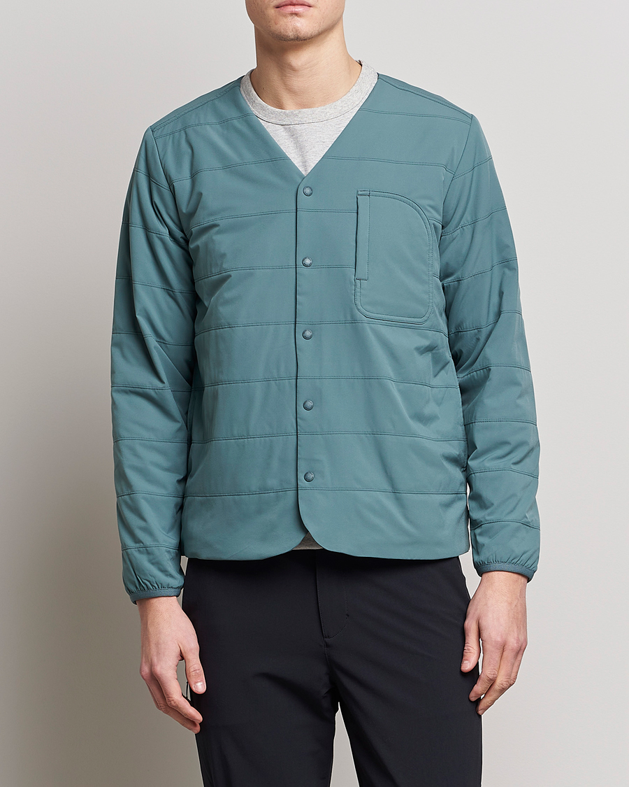 Herren | Pullover | Snow Peak | Flexible Insulated Cardigan Balsam Green