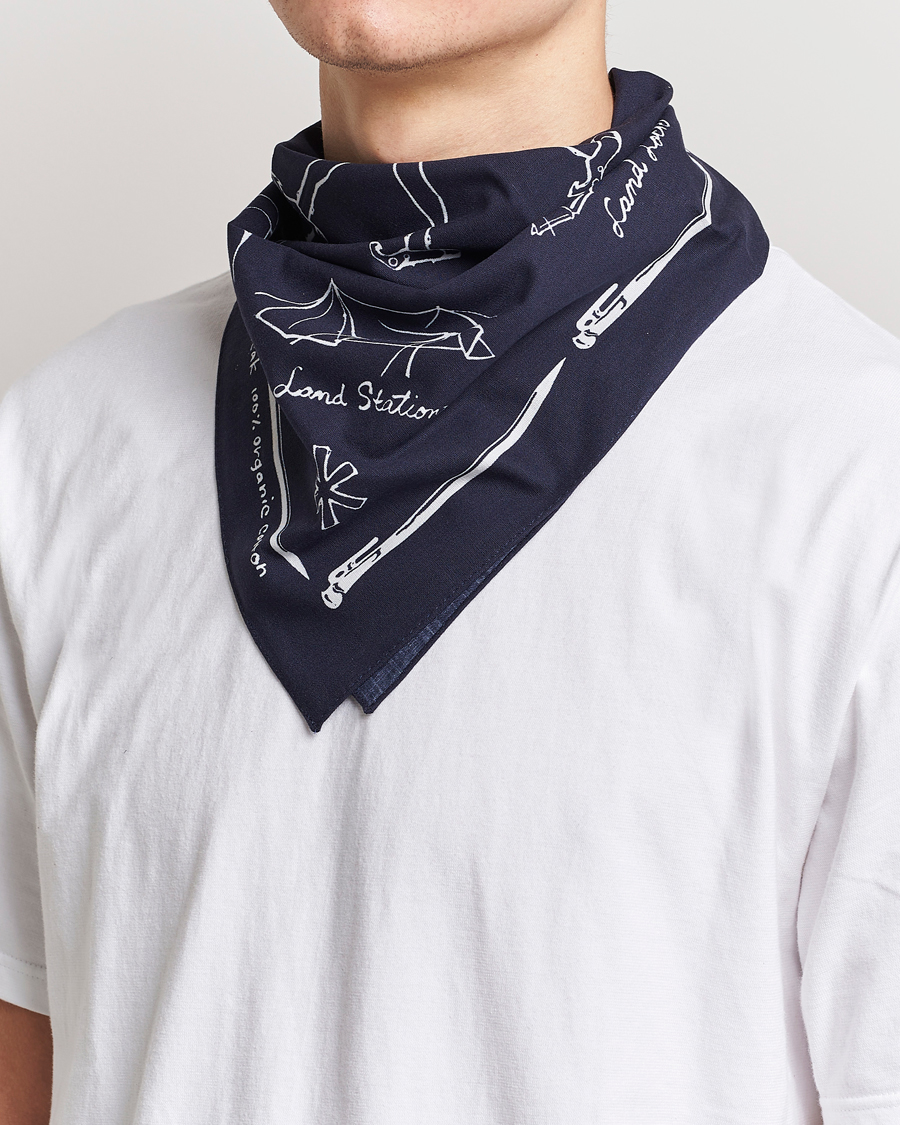 Herren | Snow Peak OG Cotton Noaspbi Bandana Navy | Snow Peak | OG Cotton Noaspbi Bandana Navy