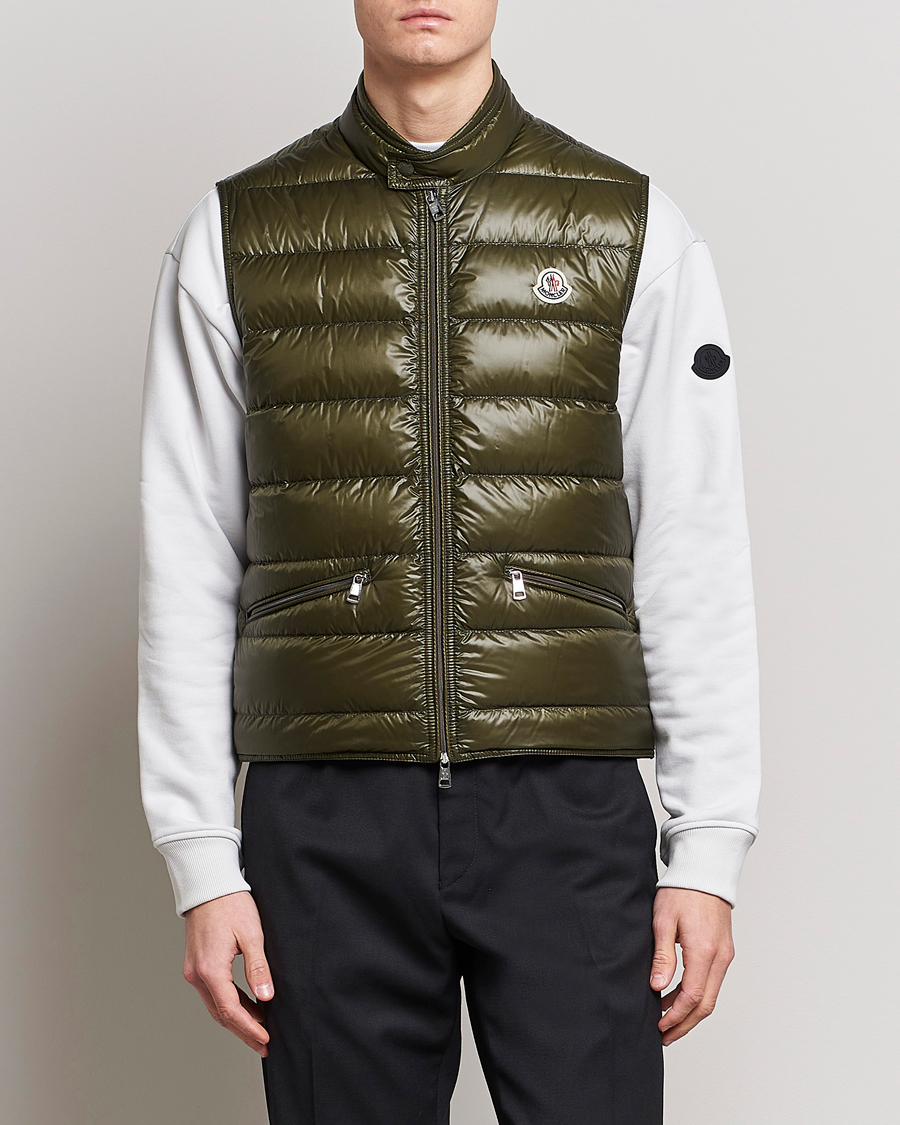 Herren | Westen | Moncler | Gui Down Vest Military Green