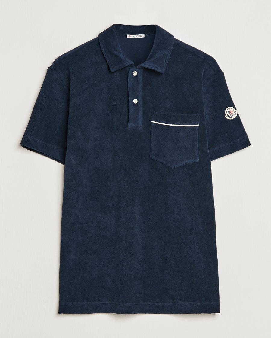 Herren | Poloshirts | Moncler | Pocket Polo Navy