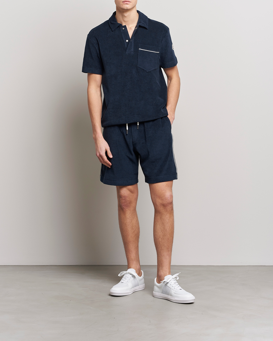 Herren | Poloshirts | Moncler | Pocket Polo Navy