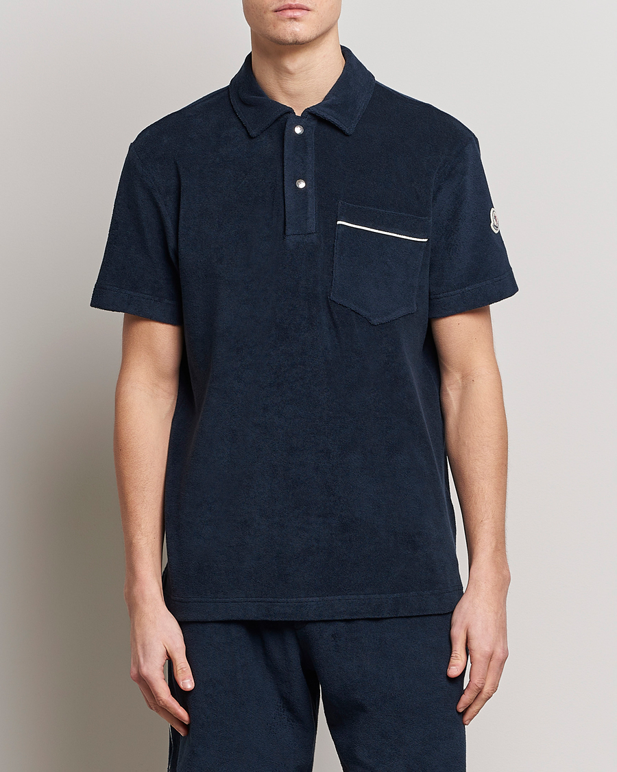Herren | Poloshirts | Moncler | Pocket Polo Navy
