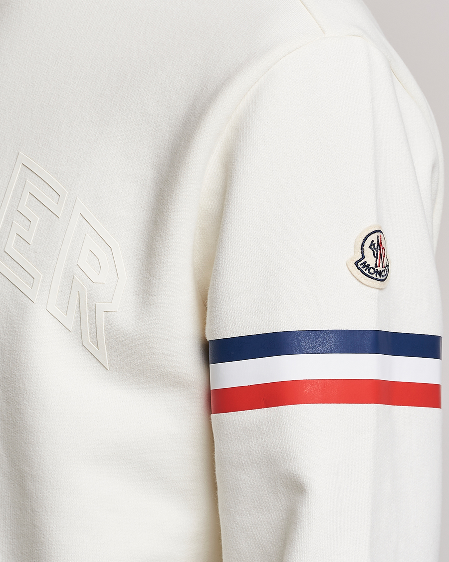 Herren | Pullover | Moncler | Armband Logo Sweatshirt White