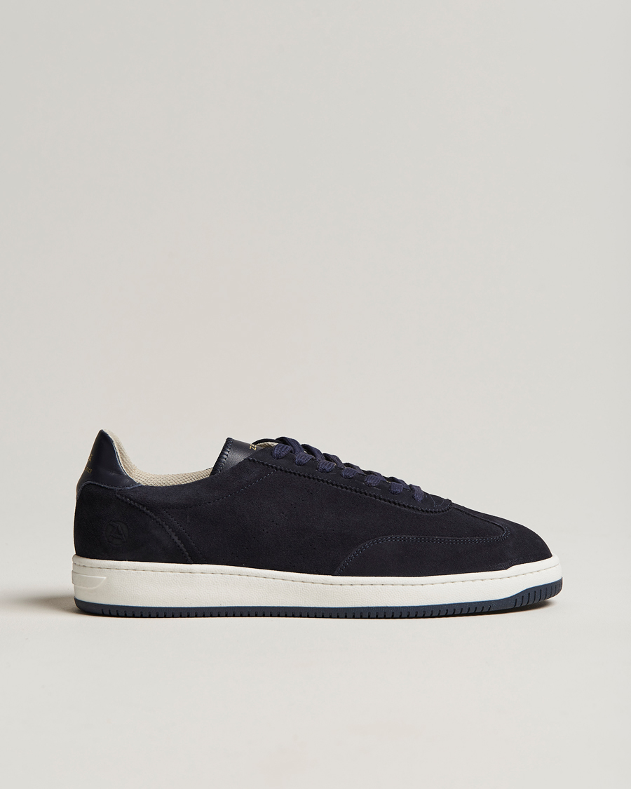 Herren | Zespà ZSP GT MAX Suede Sneakers Navy | Zespà | ZSP GT MAX Suede Sneakers Navy