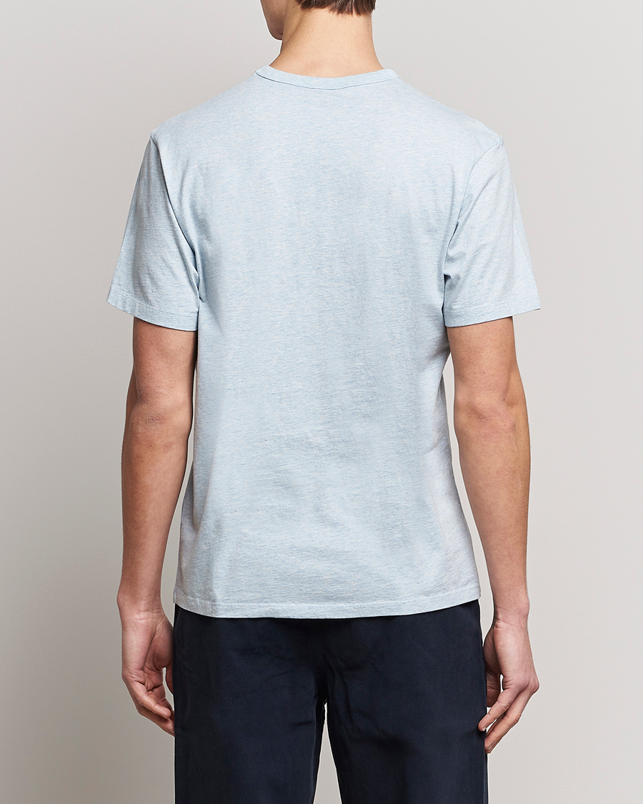 Herren | T-Shirts | Maison Kitsuné | Tricolor Fox Tee Blue Haze