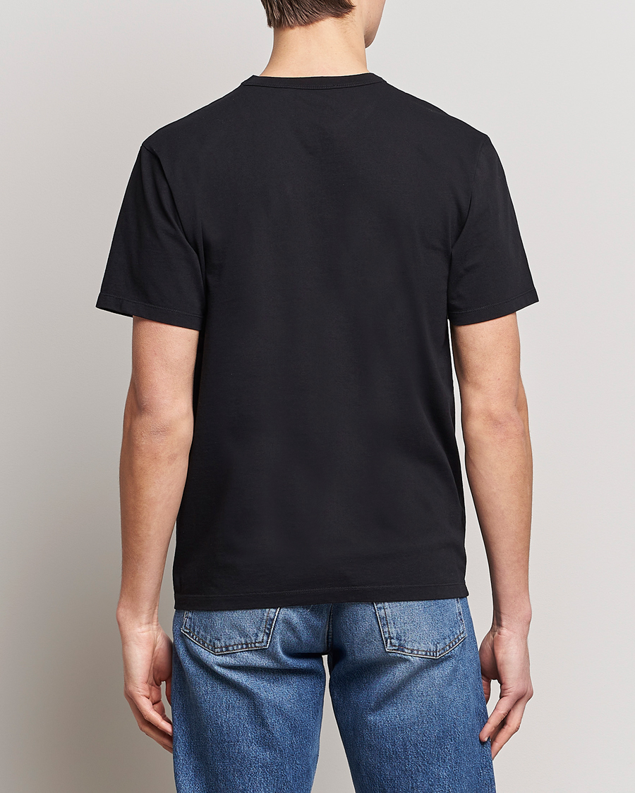 Herren | T-Shirts | Maison Kitsuné | Dressed Fox Patch Tee Black