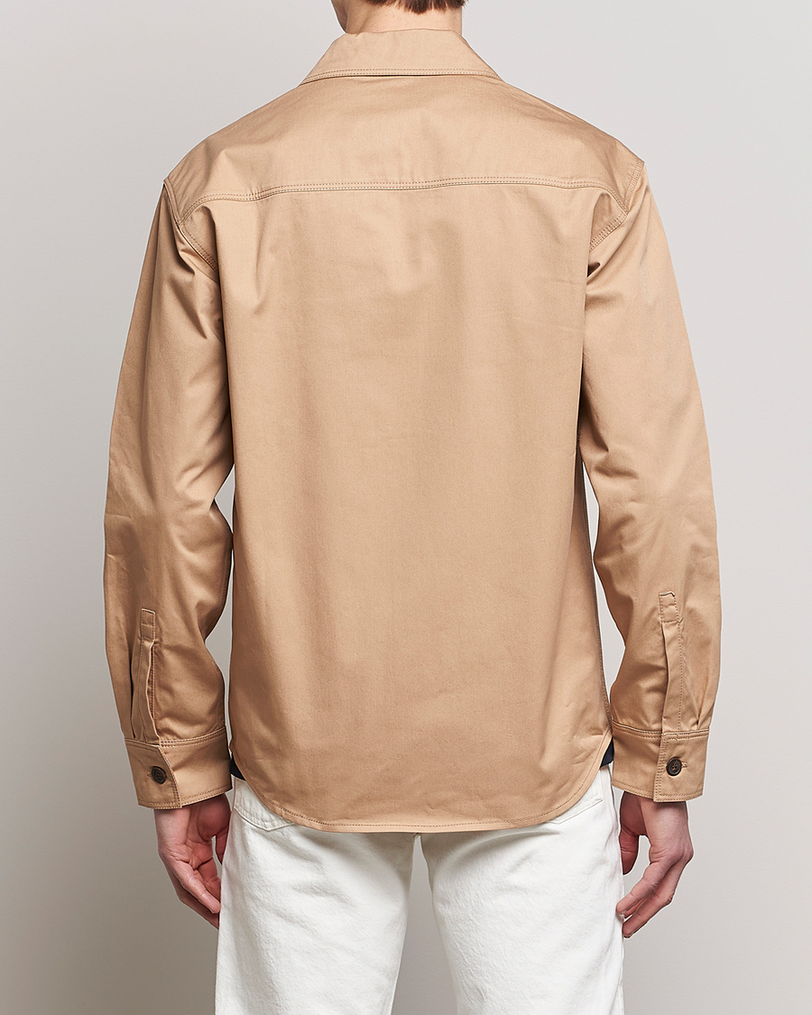 Herren | Jacken | Maison Kitsuné | Cotton Shirt Jacket Beige