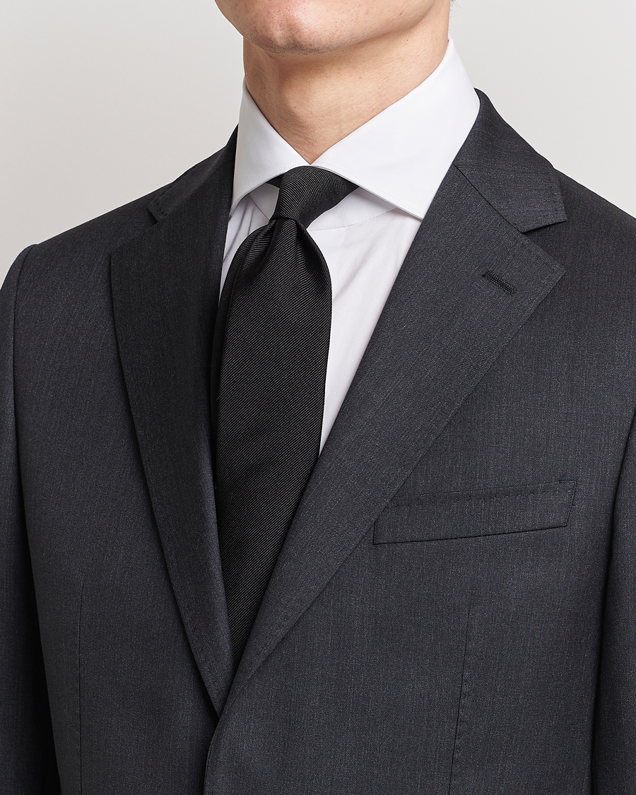Herren | Krawatten | BOSS BLACK | Silk 7,5 cm Tie Black
