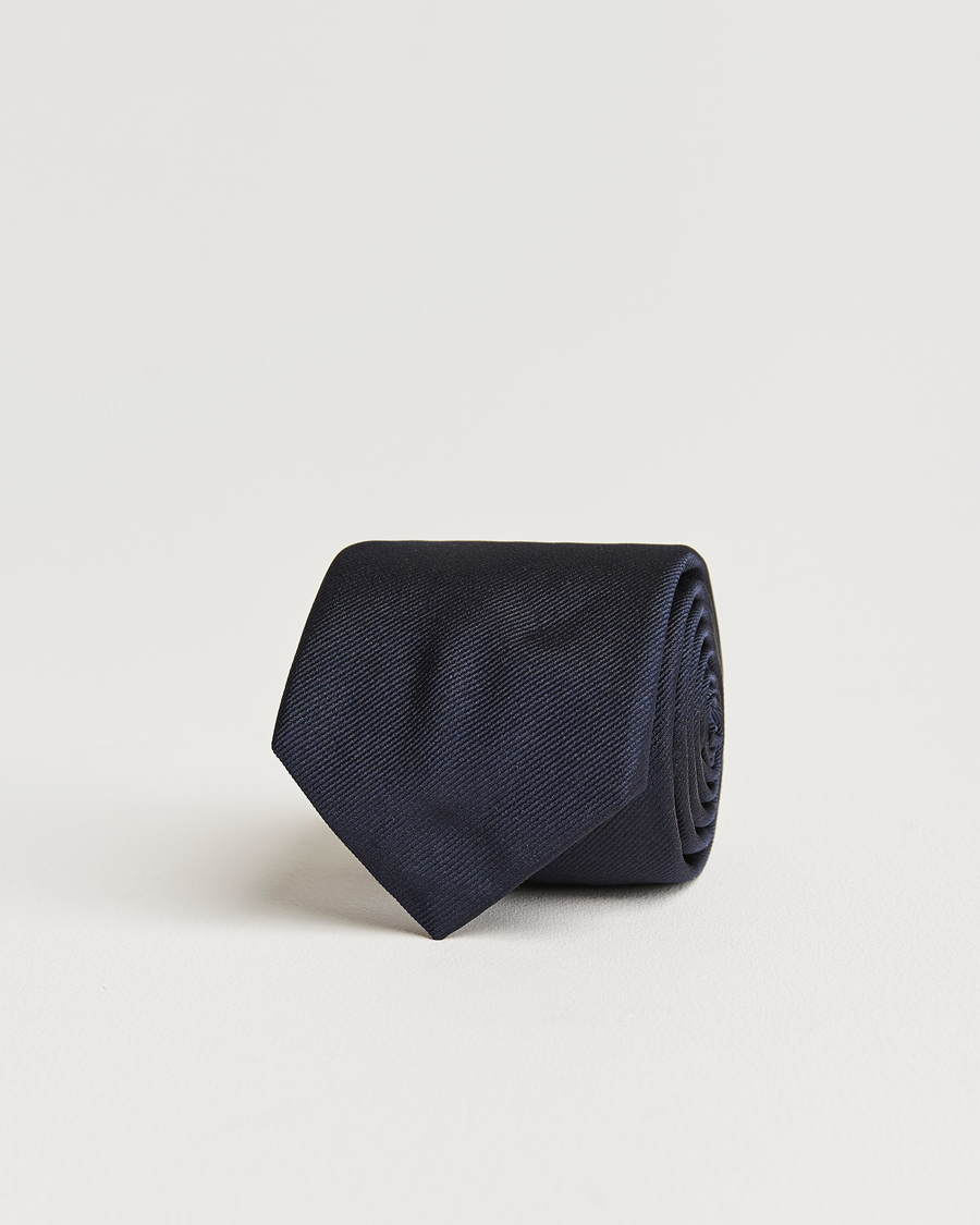 Herren | Silk 7,5 cm Tie Dark Blue | BOSS BLACK | Silk 7,5 cm Tie Dark Blue