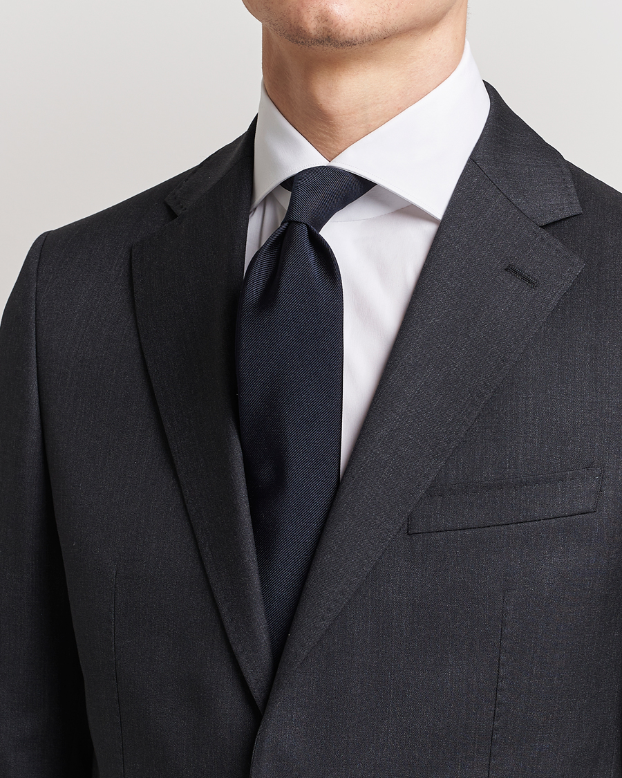 Herren | Accessoires | BOSS BLACK | Silk 7,5 cm Tie Dark Blue
