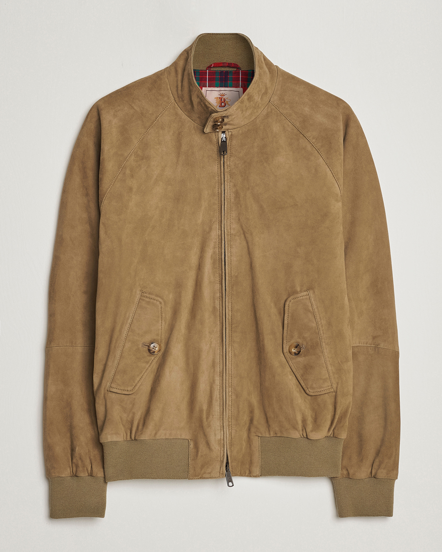Herren | Jacken | Baracuta | G9 Suede Jacket Bark
