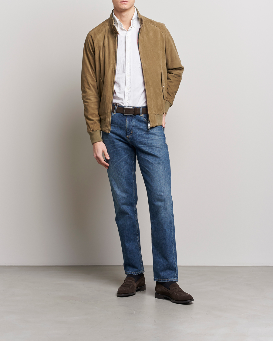 Herren | Jacken | Baracuta | G9 Suede Jacket Bark