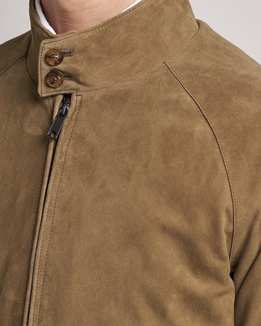 Herren | Jacken | Baracuta | G9 Suede Jacket Bark