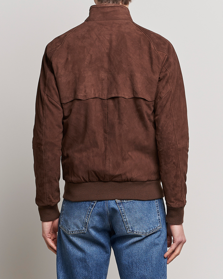 Herren | Jacken | Baracuta | G9 Suede Jacket Chocolate