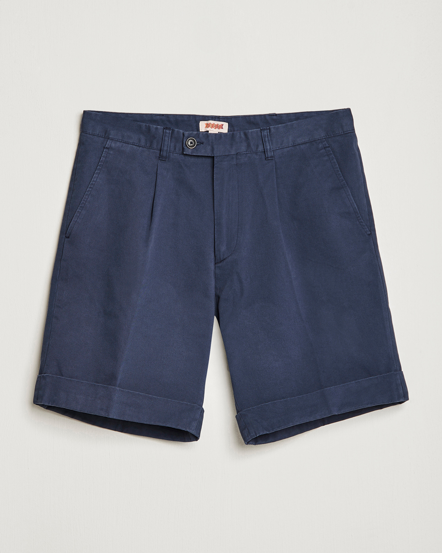 Herren | Shorts | Baracuta | Gabardine Chino Shorts Navy