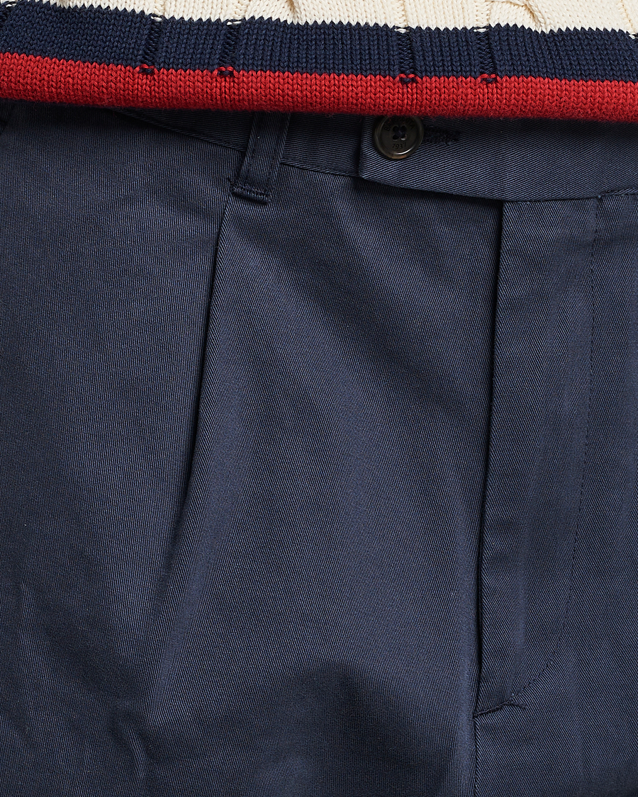 Herren | Shorts | Baracuta | Gabardine Chino Shorts Navy