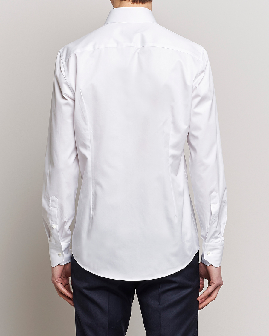 Herren | Hemden | Stenströms | Slimline Kent Collar Shirt White
