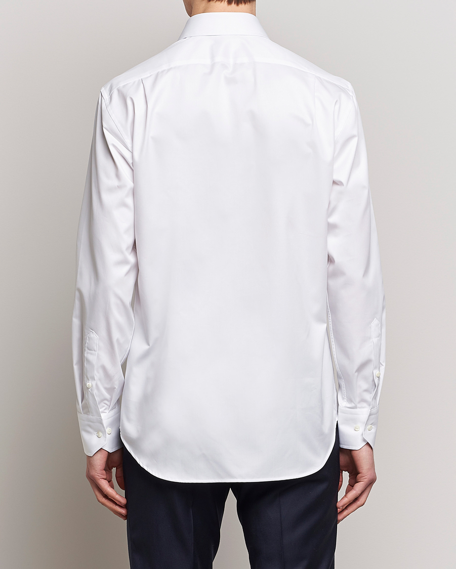 Herren | Hemden | Stenströms | Fitted Body Kent Collar Shirt White
