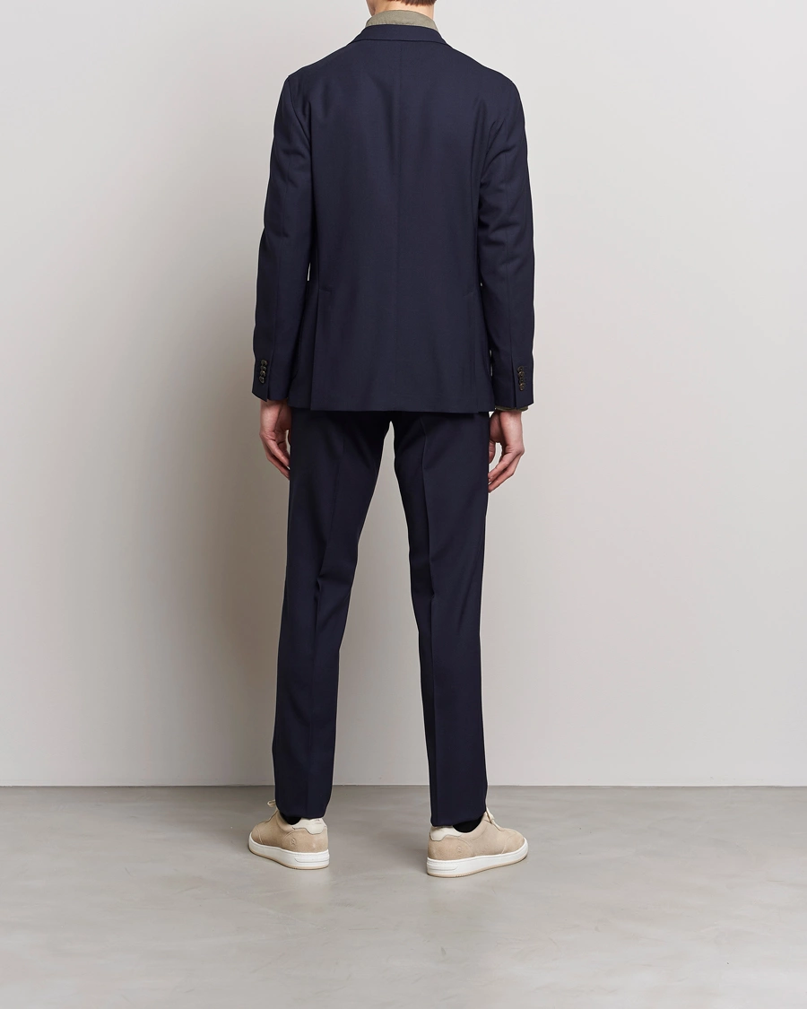 Herren | Formal Wear | Boglioli | K Jacket Wool Suit Navy