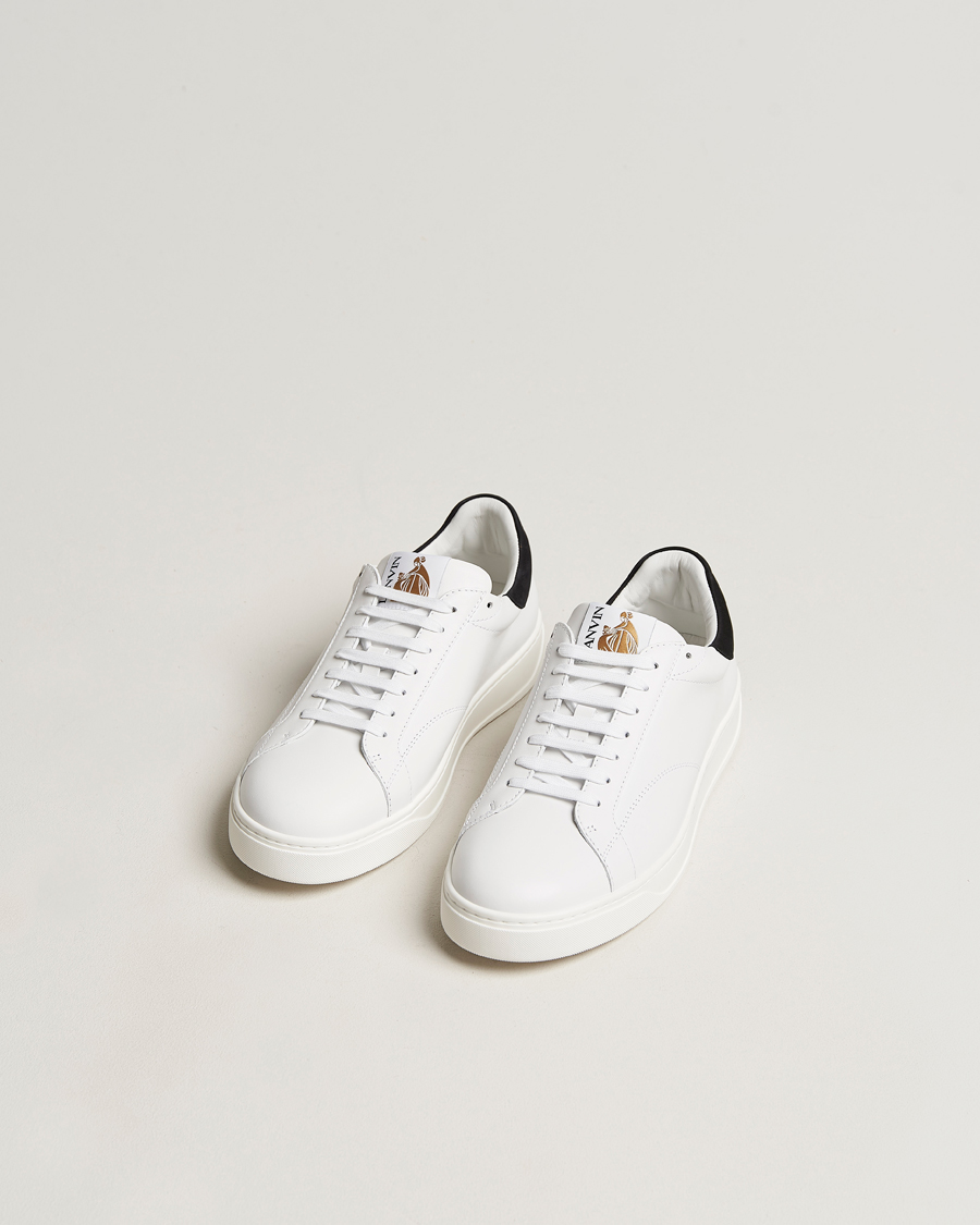 Herren | Weiße Sneakers | Lanvin | DBB0 Plain Sneaker White/Black