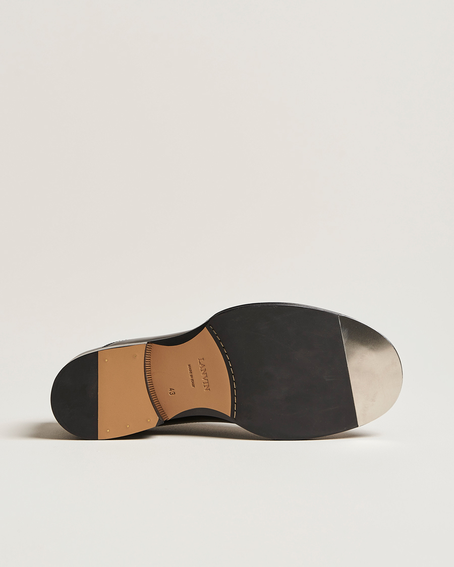 Herren | Lanvin Leather Derby Black Calf | Lanvin | Leather Derby Black Calf