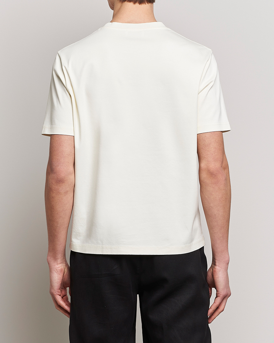 Herren | T-Shirts | Lanvin | Curb Embroidered Logo T-Shirt Milk