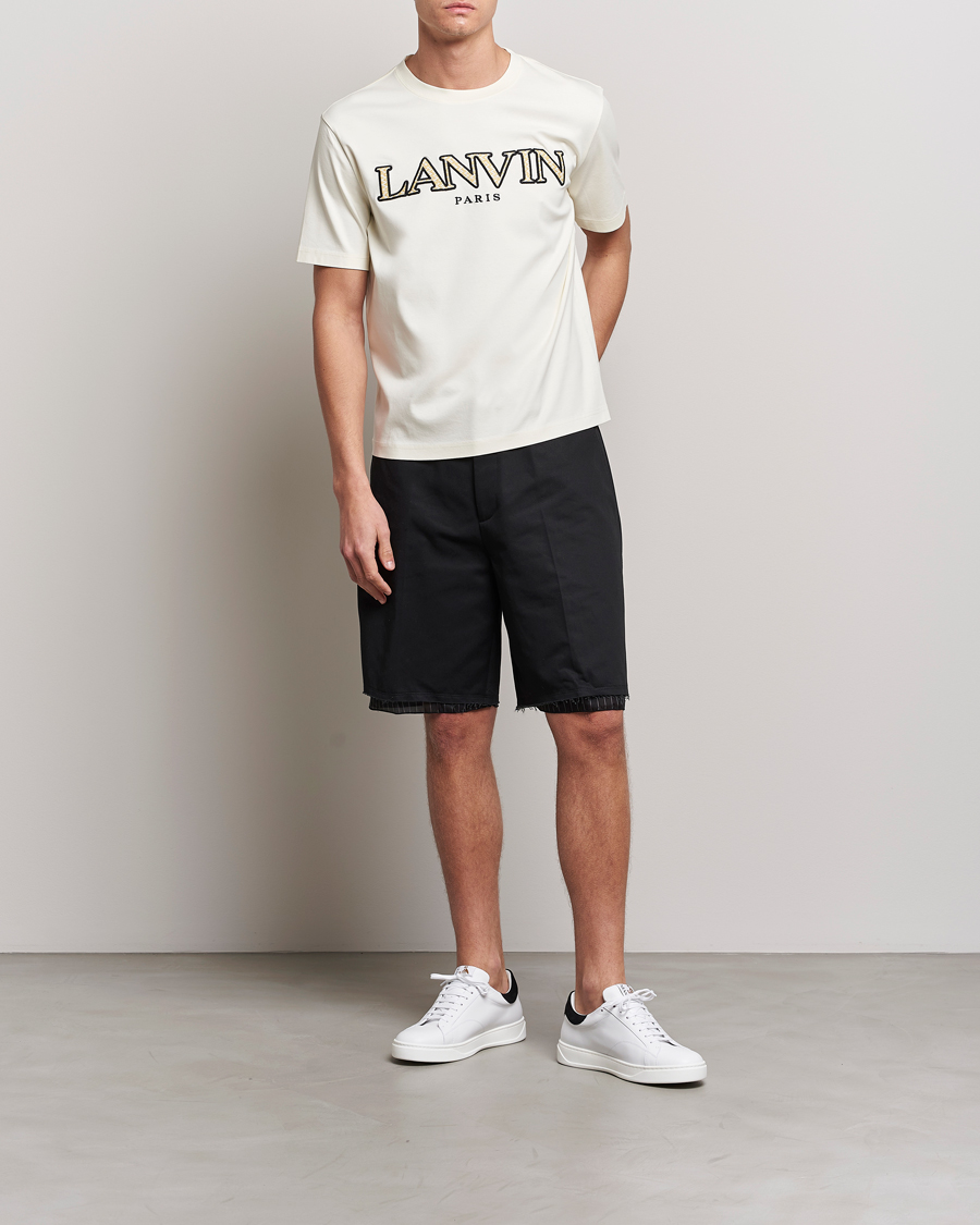 Herren | Shorts | Lanvin | Raw Edge Tailored Shorts Black