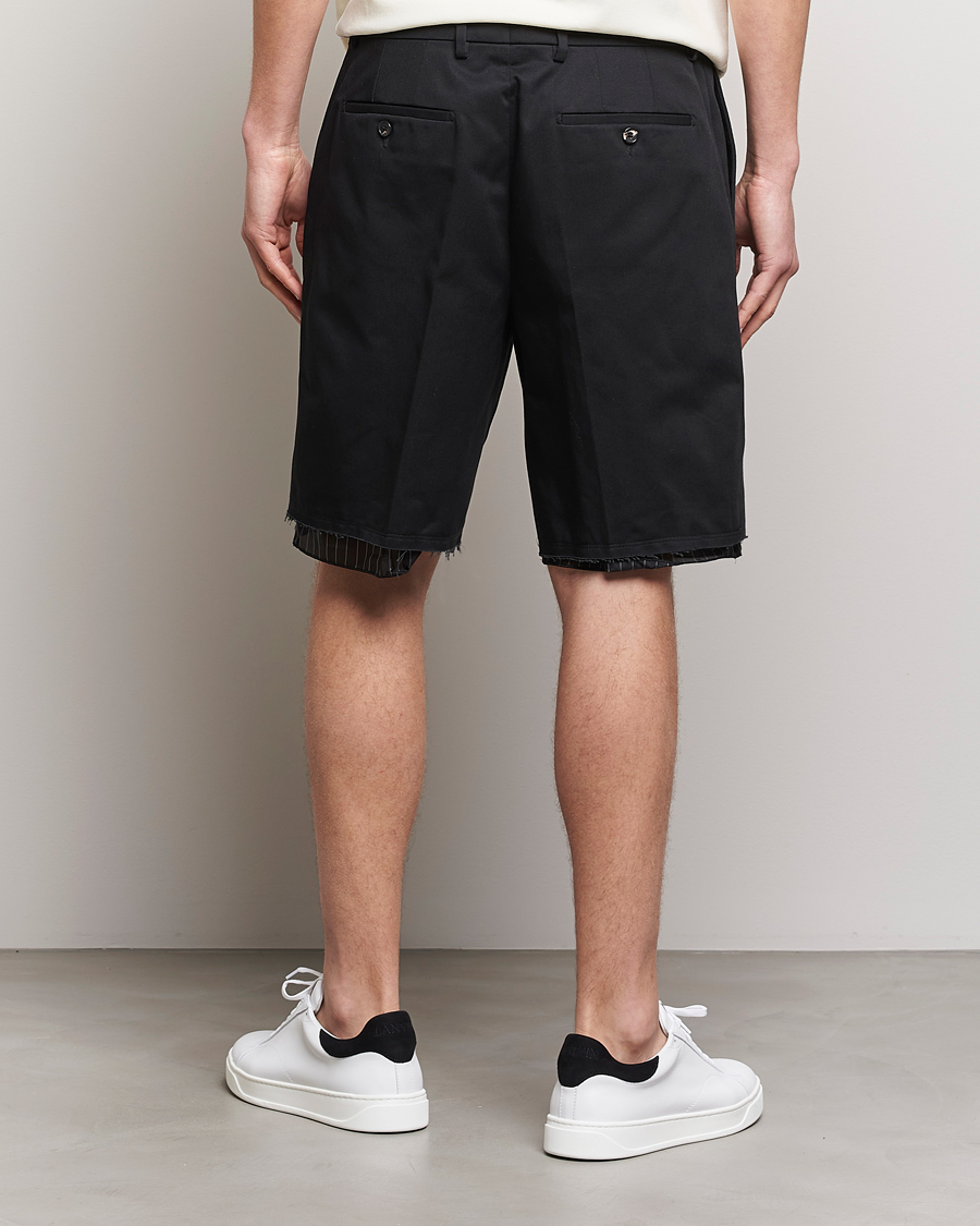 Herren | Shorts | Lanvin | Raw Edge Tailored Shorts Black