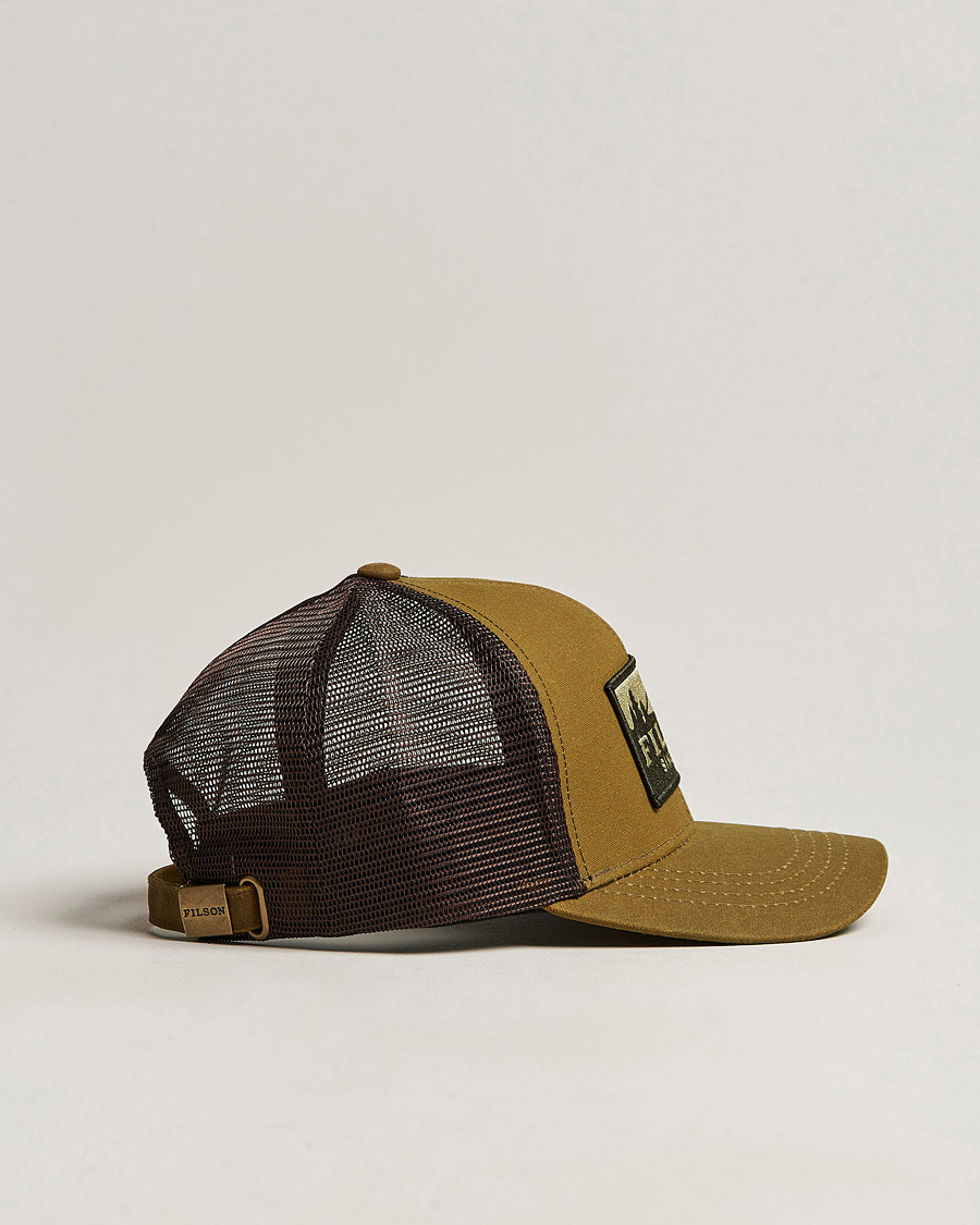 Herren | Hüte & Mützen | Filson | Logger Mesh Cap Dark Tan