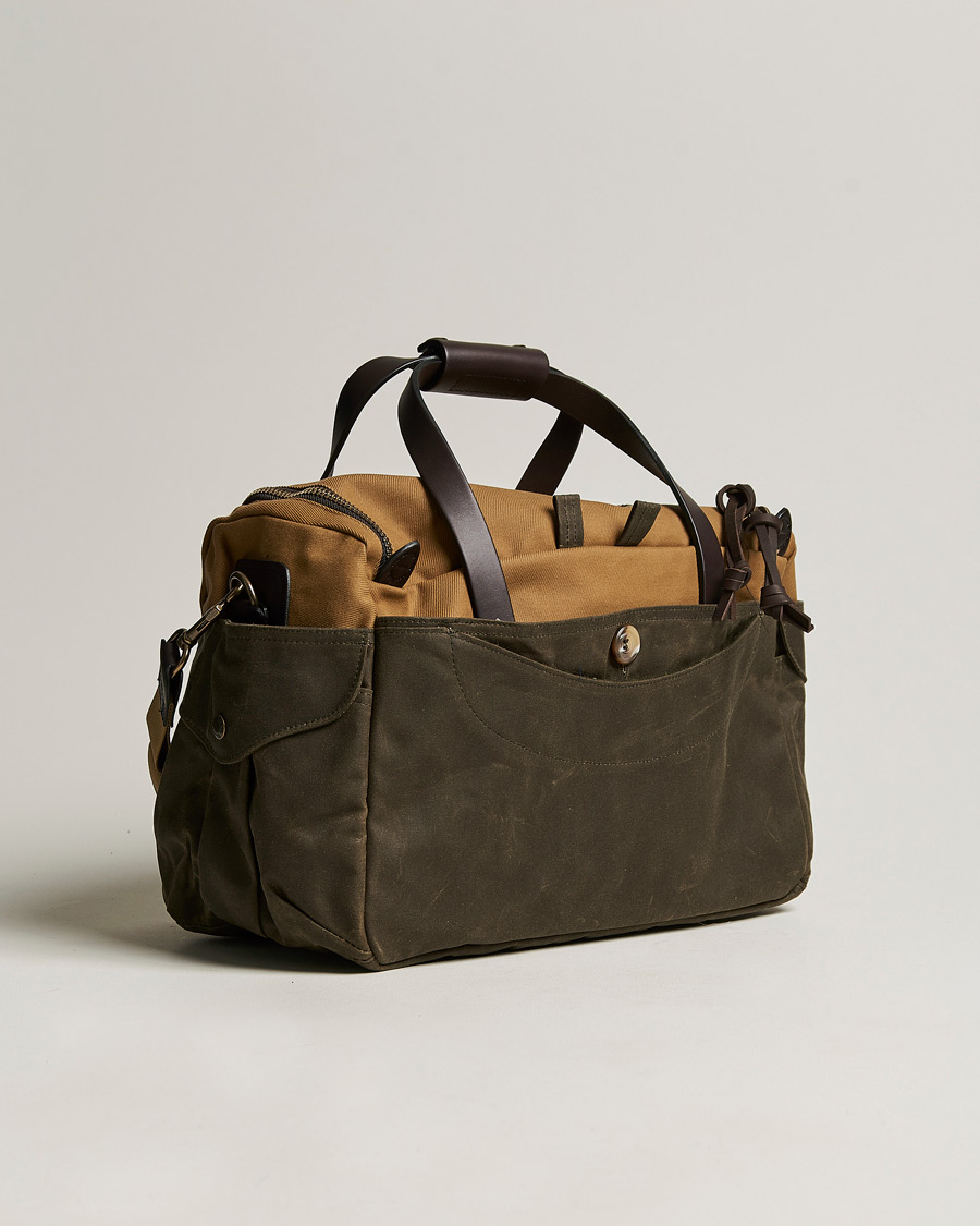 Herren | Filson Heritage Sportsman Bag Tan/Otter Green | Filson | Heritage Sportsman Bag Tan/Otter Green