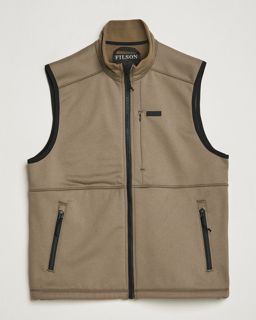 Herren | Westen | Filson | Granite Ridge Fleece Vest Field Olive
