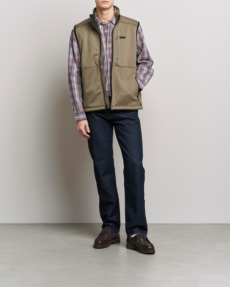 Herren | Westen | Filson | Granite Ridge Fleece Vest Field Olive