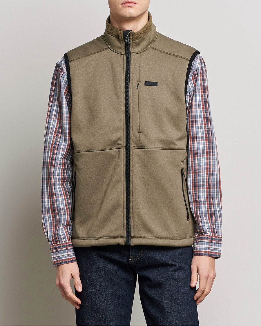 Herren | Westen | Filson | Granite Ridge Fleece Vest Field Olive