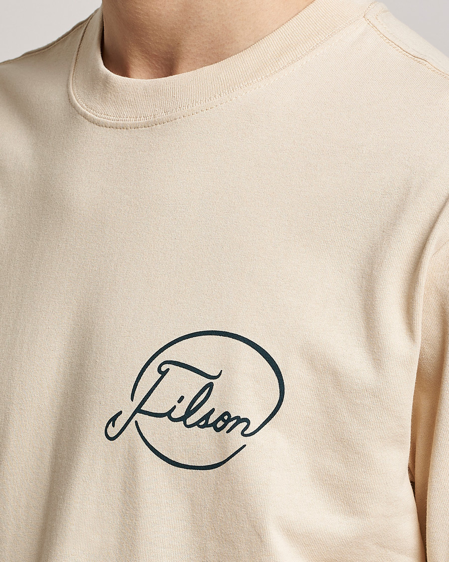 Herren | T-Shirts | Filson | Pioneer Graphic T-Shirt Stone