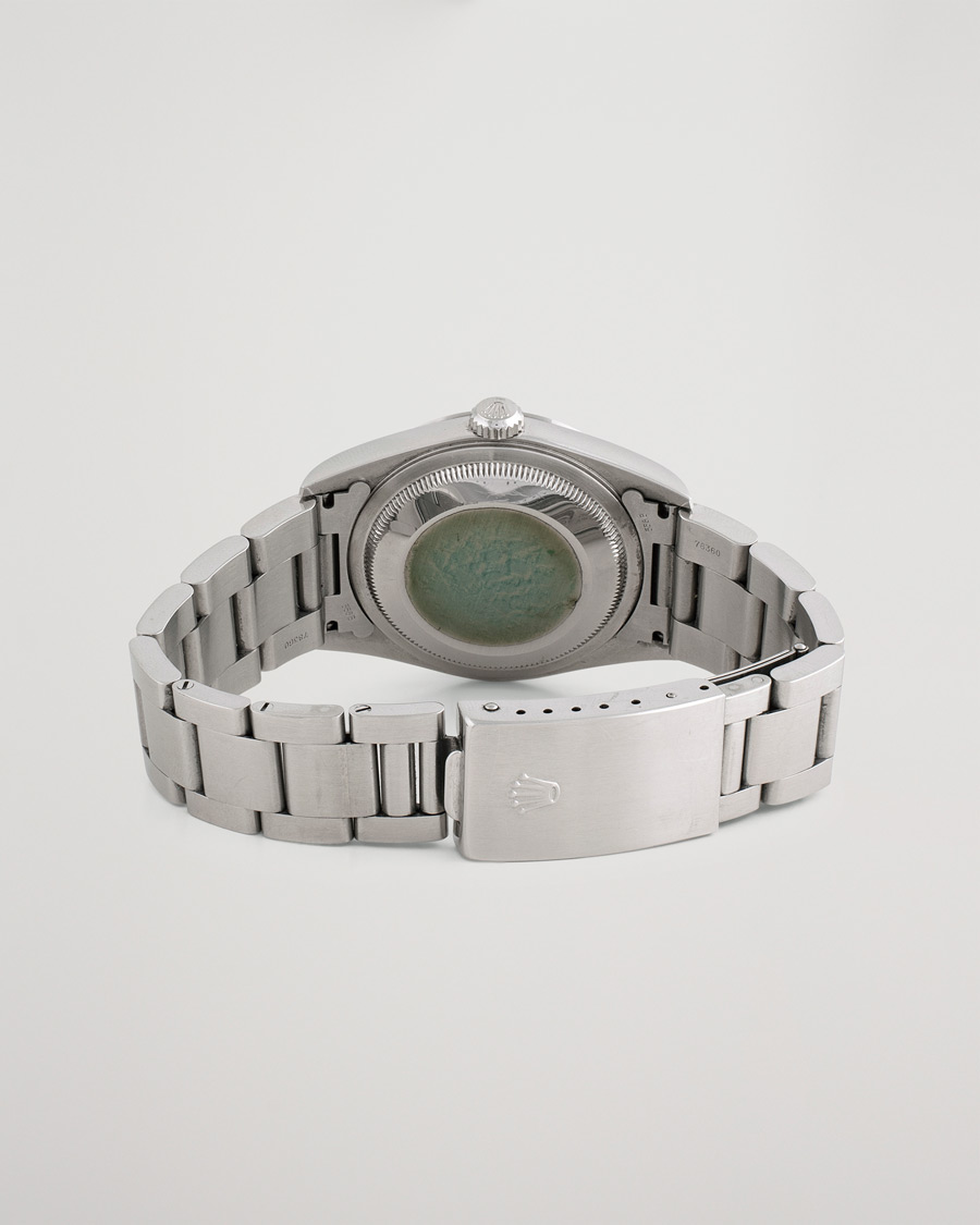 Herren | Rolex Pre-Owned Datejust 16200 Oyster Perpetual Steel Silver | Rolex Pre-Owned | Datejust 16200 Oyster Perpetual Steel Silver