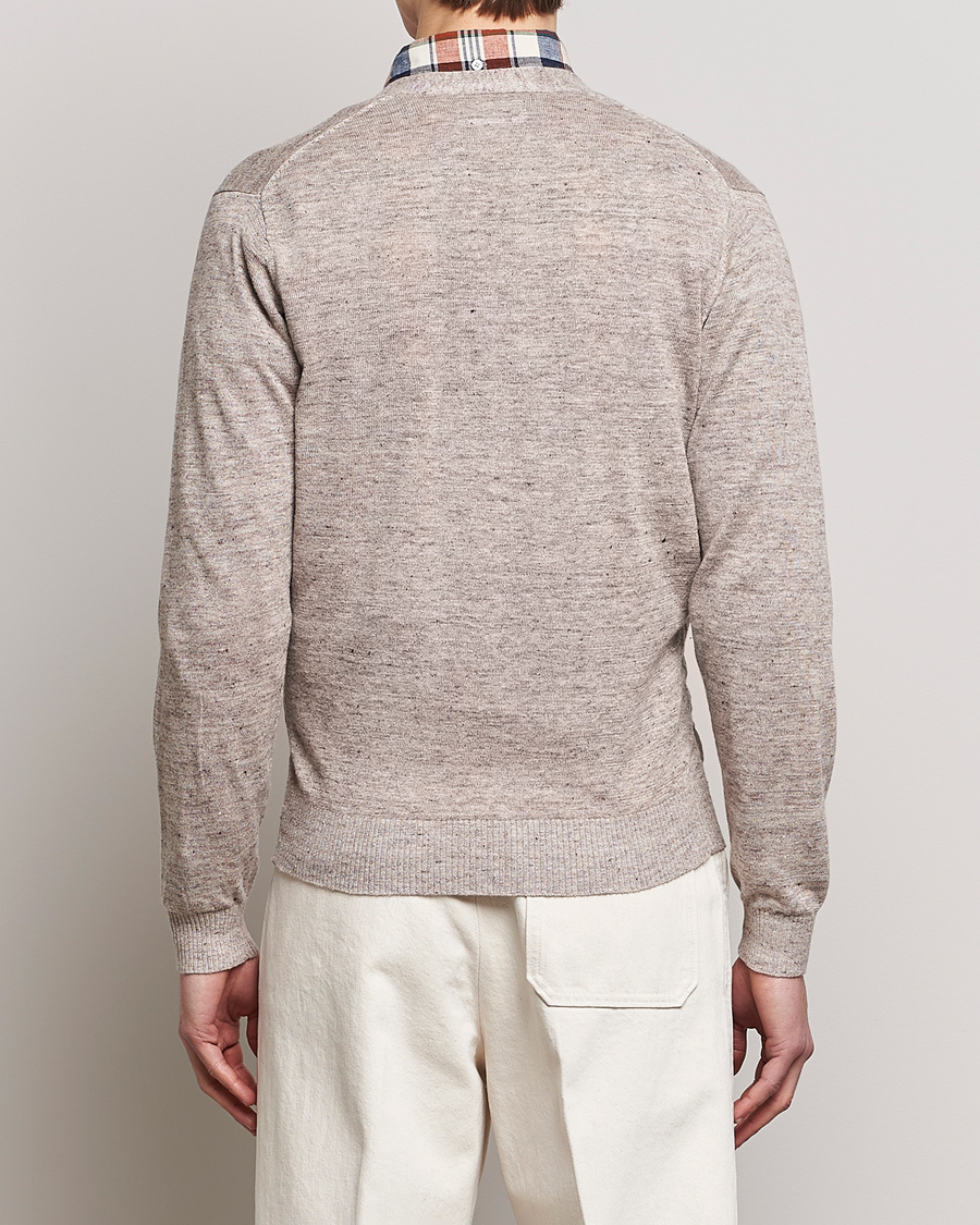 Herren | Pullover | BEAMS PLUS | Linen Cardigan Beige