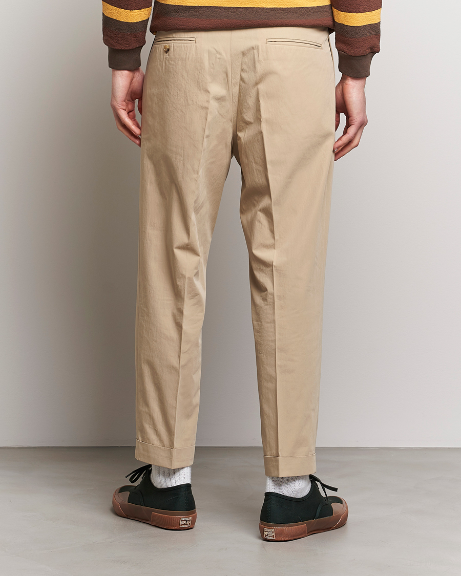 Herren | Hosen | BEAMS PLUS | Comfort Cloth Travel Trousers Beige