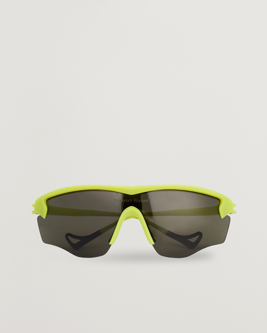 Herren | Sonnenbrillen | District Vision | Junya Racer Electric Green
