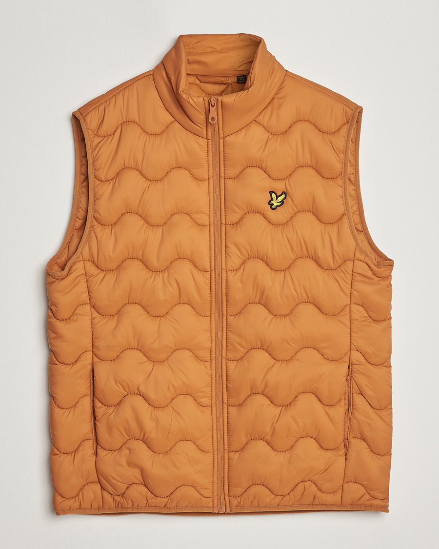 Herren | Westen | Lyle & Scott | Crest Quilted Gilet Vest Salt Burne