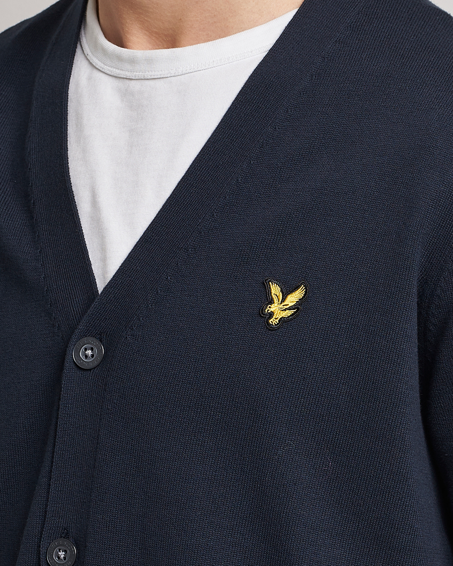 Herren | Pullover | Lyle & Scott | Cotton Cardigan Dark Navy