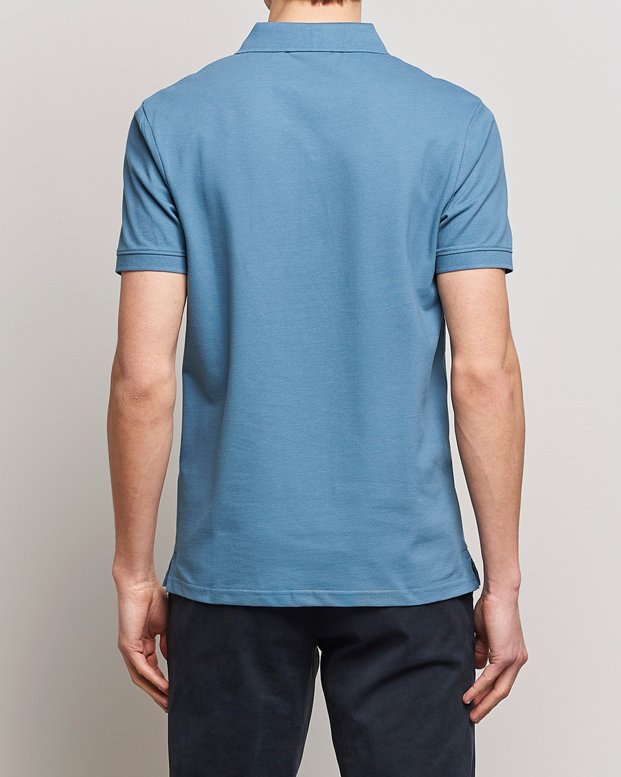 Herren | Poloshirts | Lyle & Scott | Plain Pique Polo Skipton Blue