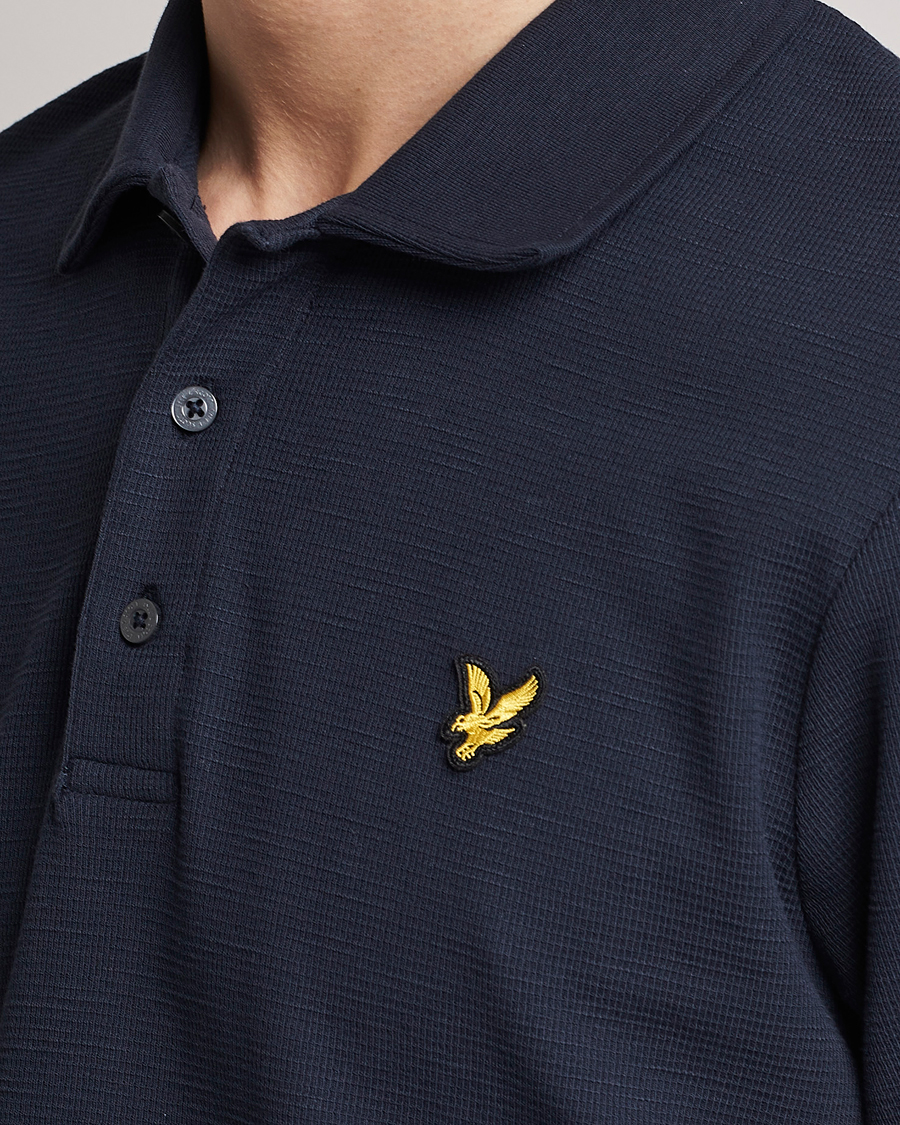 Herren | Poloshirts | Lyle & Scott | Milano Trim Pique Polo Dark Navy