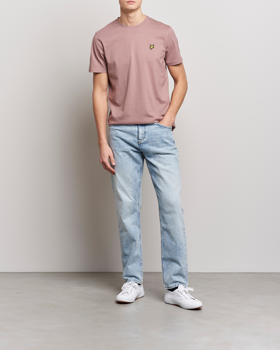 Herren | T-Shirts | Lyle & Scott | Crew Neck Organic Cotton Tee Hutton Pink
