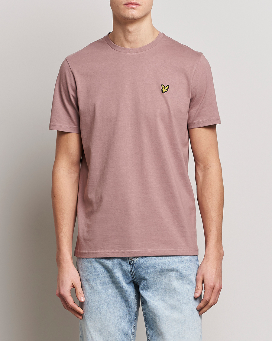 Herren | T-Shirts | Lyle & Scott | Crew Neck Organic Cotton Tee Hutton Pink