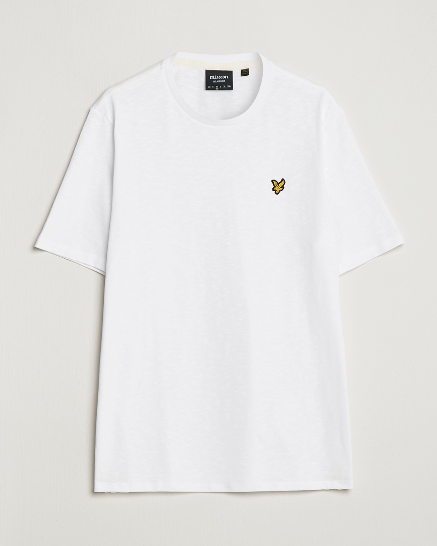 Herren | T-Shirts | Lyle & Scott | Slub T-Shirt White