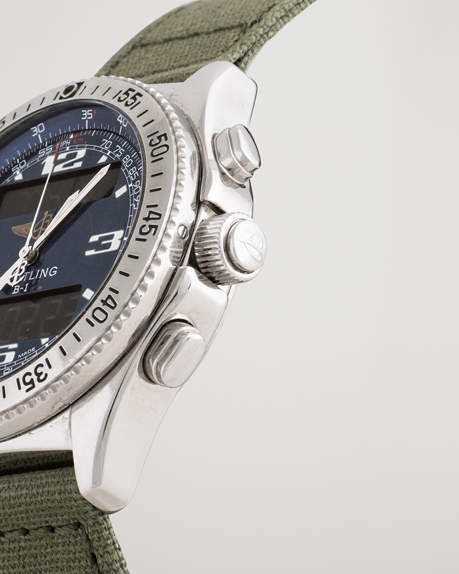 Herren | Pre-Owned & Vintage Watches | Breitling Pre-Owned | B-1 A68362 Steel Blue