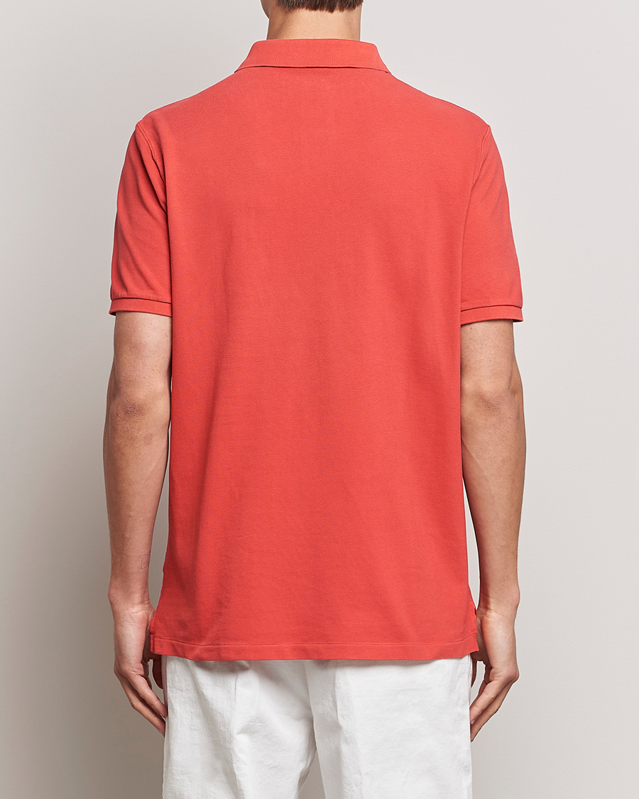 Herren | Poloshirts | Polo Ralph Lauren | Classic Fit Flag Polo Evening Post Red