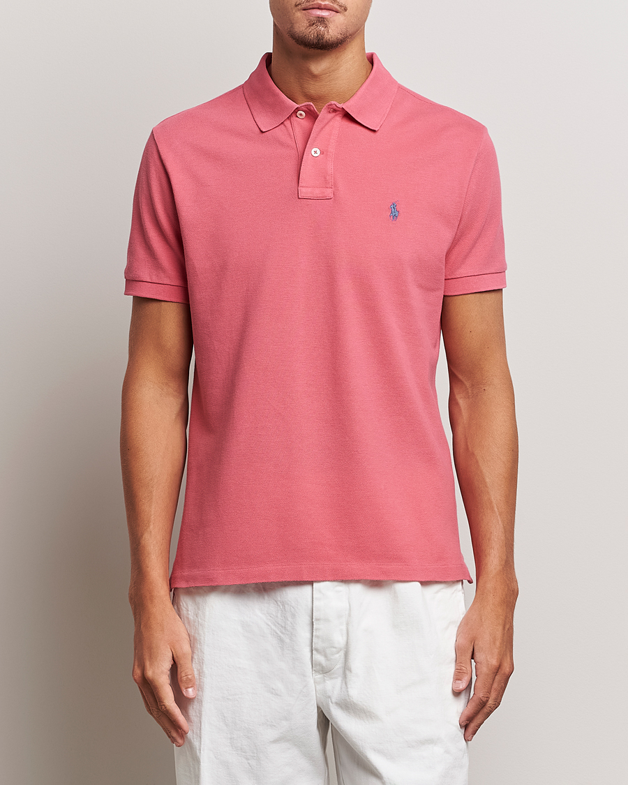 Herren | Poloshirts | Polo Ralph Lauren | Custom Slim Fit Polo Red Sky